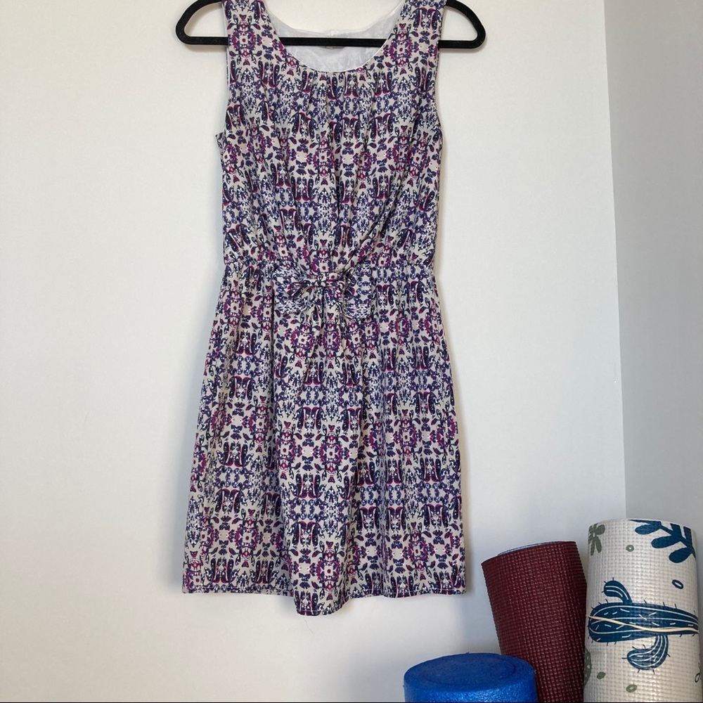 Abstract Print Dress Small - Picture 5 of 7